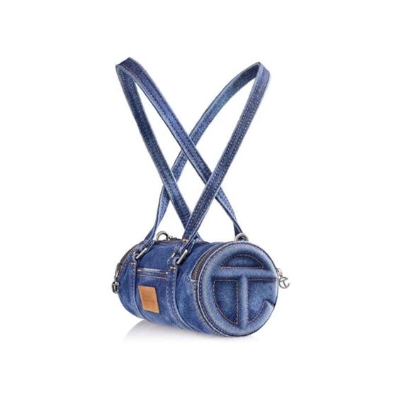 Telfar Small Denim Duffle - Picture 1 of 3